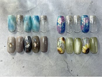 アイラッシュネイルサロン アレス 菊名店(ales)の写真/【菊名駅すぐ/スピーディーな施術/美しい仕上がり/パラジェル使用】お得に指先を華やかに仕上げます♪