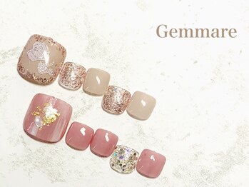 ジェンマーレ 二子玉川店/大人可愛いフットデザイン