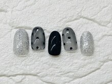 サローネ レジーナ(salone Regina)/ドット/秋ネイル/大人ネイル