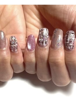 ツイードネイル