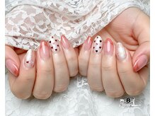 ネイルエイト 新百合ヶ丘(nail8)/ハート　シアーグラデーション