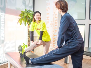 ポジティブストレッチ/【セルフストレッチ指導】