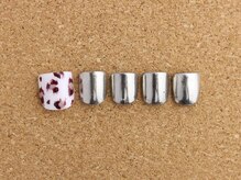 ネイルサロン ブランロール 白金店(Nail Salon Blanl'or)/FOOT　アニマル×ミラー