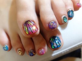 ベトナムランタンフットネイル♪