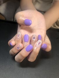 パープルネイル