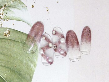 ネイルライフ(NailLife)/リボンネイル