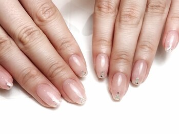 大人上品クリアネイル