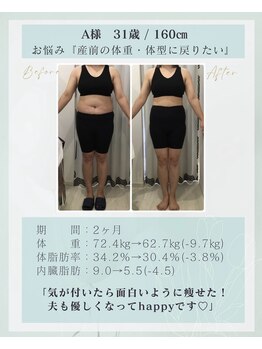 ビューティーストーリー 本店(BeautyStory)/２ヶ月-9.7kg！