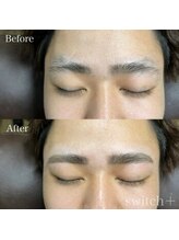 スイッチプラス(switch+)/-男性眉毛スタイリング-