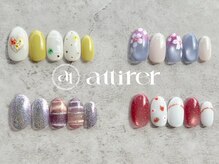 アティレ(attirer)/3月☆Monthly定額ネイル
