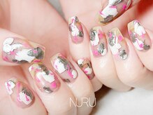 ヌル ネイル 新宿(NURU NAIL)/クリアデザイン/個性派/新宿