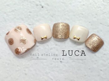 ネイルアトリエルカ(nail atelier LUCA)/L-12　マグネット　ドットネイル