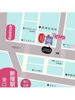 ラミーナ 新宿店(La☆Mina)/◆新宿店のアクセス方法◆