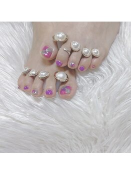 はあとねいる 西岐阜店/お客様フットネイル