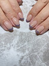 ビビ(VIVI)/カラーフレンチネイル