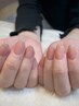 hand*シンプル先端ラメライン新規様オフ込み￥5500