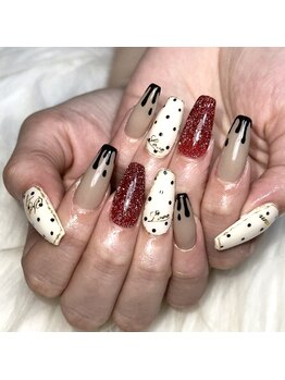 ハーティー(Hearty)/バレンタインネイル