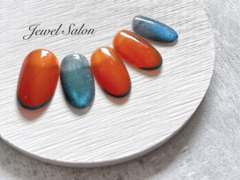 ジュエルサロン(JEWEL SALON)/おしゃれ配色ネイル