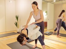 代官山パーソナルスタジオの雰囲気（パーソナルヨガで理想の身体と心を♪気になることご相談ください）