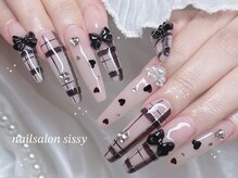 シシー 心斎橋店(sissy)/black check design