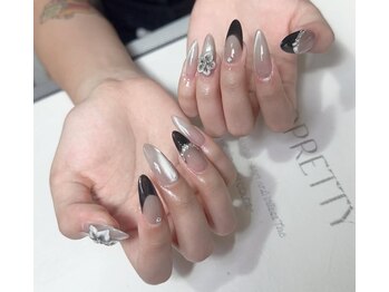 ハラ(Hara)/手作り花　フレンチ　マグネット