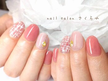 さくらや/柔らかツイードの乙女デザイン♪