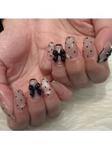 トゥエラ(twelor)/キュート！リボンｘハートドット