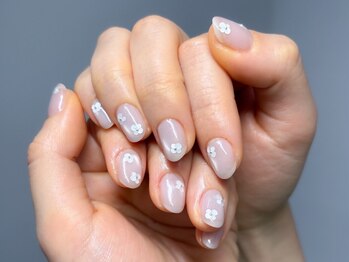 ネイルマムジジ(nailmum jiji)/フラワー ワンカラー 持ち込み