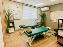 深部ほぐしのほぐしドクターの雰囲気(清潔感のあるスペースで落ち着いて施術を)