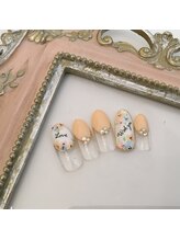 ボヌール ネイル(Bonheur nail)/フラワーネイル♪