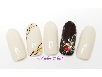 ネイルサロン フェリーシュ(Feliish)/バレンタインネイル