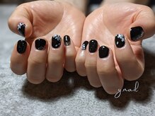 ワイネイル(Y.nail)/夜桜アレンジ