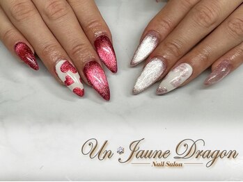 アン ジョーヌドラゴ/【自爪ネイル】ハートアート