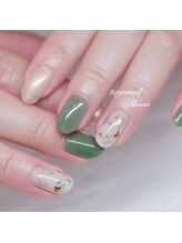 たゆ ネイル(たゆnail)/パラジェル初夏フラワーネイル
