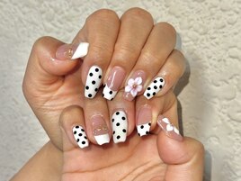 (担当:大嶺)ドット×フラワー