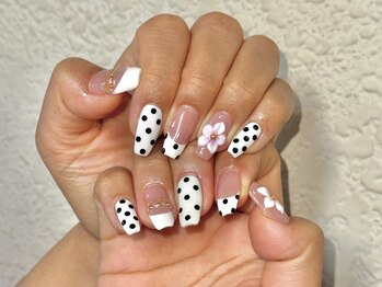 (担当:大嶺)ドット×フラワー