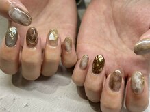 ネイル アヴァンス JR和歌山店(Nail AVANCE.)/【sheery】秋カラーニュアンス