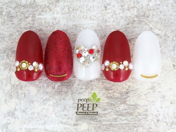 ピッピ 桜新町店(peep PEEP)/2021年バレンタインネイル-6
