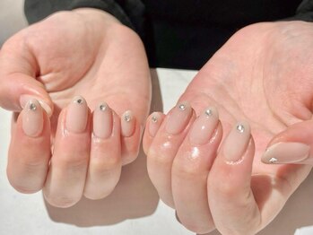 エリンカネイル バイ レシッド 武蔵小杉(erincanail by rcid)/ワンカラー+ストーン