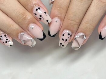 さくらんぼネイル