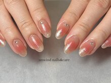 アンワインド ネイルアンドケア(unwind nails&care)/チークネイル