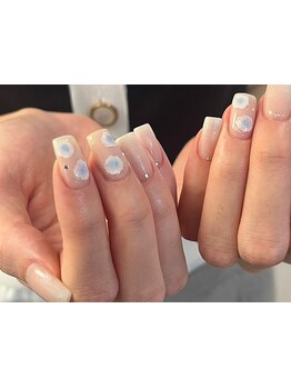 手描きアートが得意なサロン