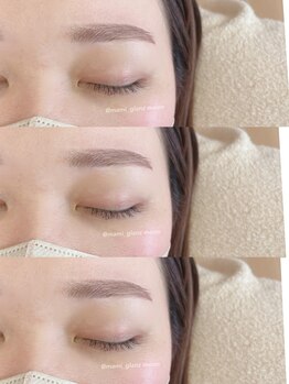 グランツムーン(Glanz moon)の写真/【美眉スタイリング】キレイな眉で垢抜け！ワックスで形を整えながら、マスク生活でも印象に残る目元に！