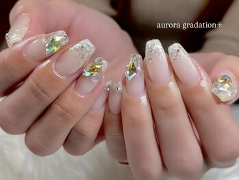 ビアンカ 天神大名店(Bianca)/オーロラネイル ¥10200