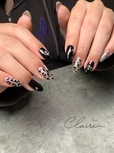 クレアネイル(claire.nail)/レオパードネイル