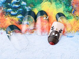 トナカイアート