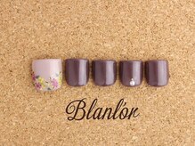 ネイルサロン ブランロール 三軒茶屋店(Blanl'or)/秋の押し花ネイル