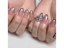 ミュウミュウ(MYUMYU)/キラキラグラデーションネイル