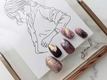 ワイネイル(Y.nail)/メタリックニュアンスデザイン