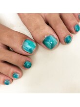 クラル 平塚店(CURAR)/マーメイドフットネイル